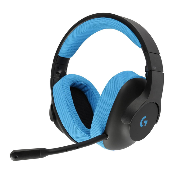 Logitech G233 PRODIGY Handbücher