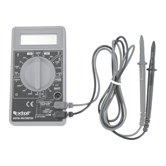 Extol Craft 600011 Bedienungsanleitung