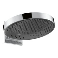 HANSGROHE Rainfinity Digital 360 3jet 25032 Serie Gebrauchsanleitung, Montageanleitung