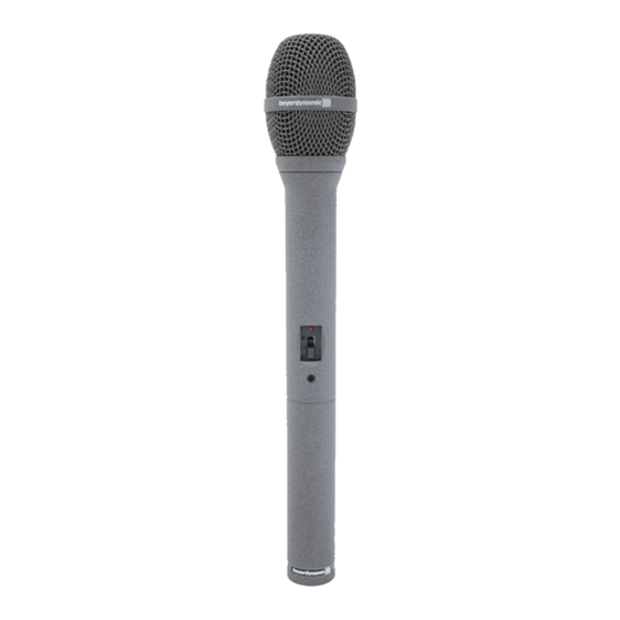 Beyerdynamic MCE 58 Produktinformation