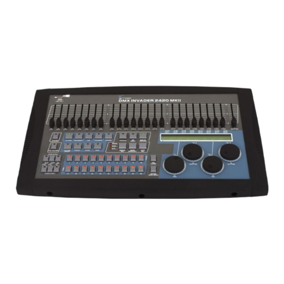 Stairville DMX Invader 2420 MK2 Bedienungsanleitung