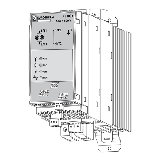 Eurotherm 7100A Bedienungsanleitung