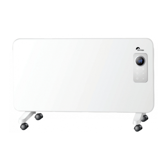 Ohmex Smart HET 8015 WIFI Handbücher