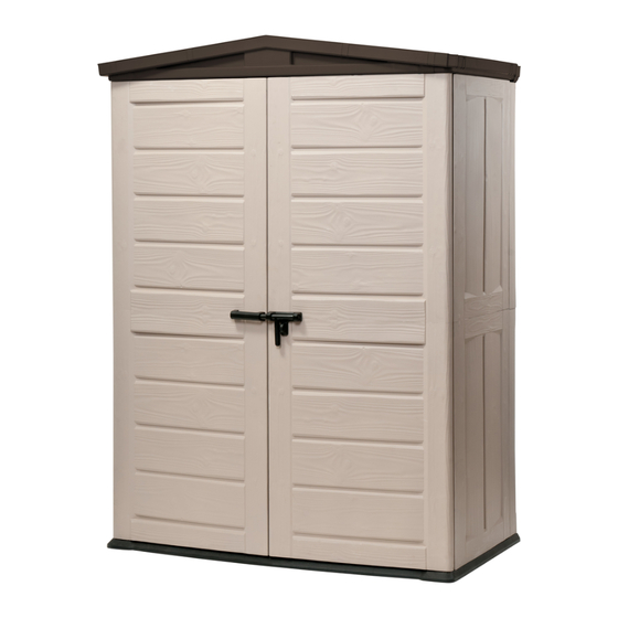 Keter WOODLAND HIGH Montageanleitung
