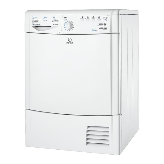 Indesit IDCA 835 Bedienungsanleitungen