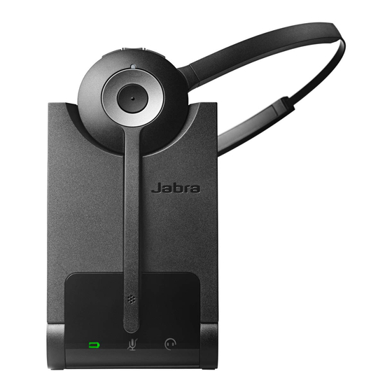Jabra Pro 925 Verbindungsanleitung