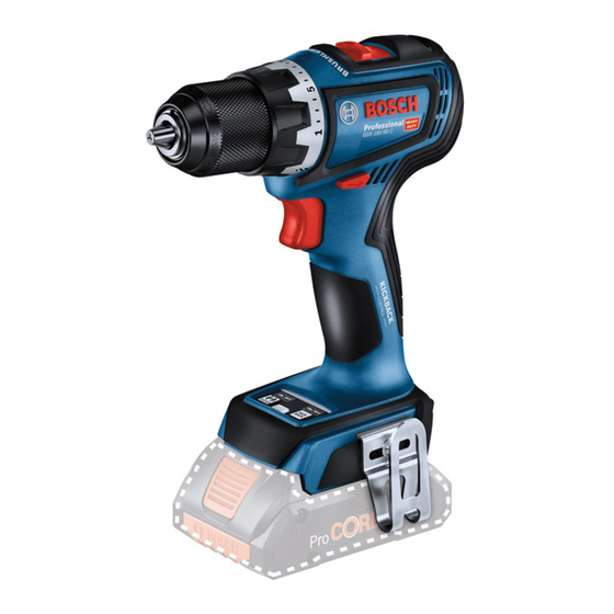 Bosch GSR 18V-90 C Professional Originalbetriebsanleitung