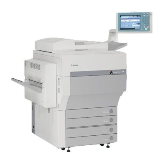 Canon imagePRESS C1+ Handbuch