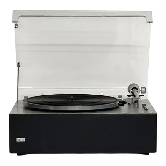 Braun PS 420 Technische Information