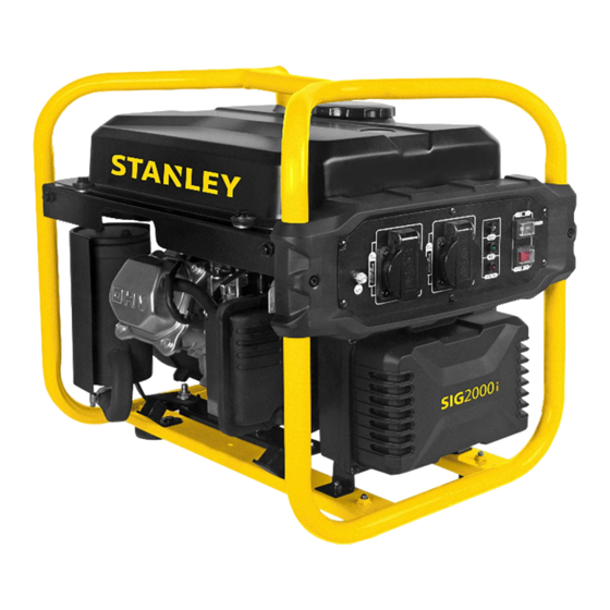 Stanley SIG 2000-1 Anleitung