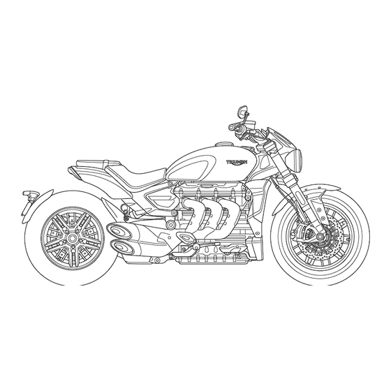 Triumph Rocket 3 TFC Benutzerhandbuch