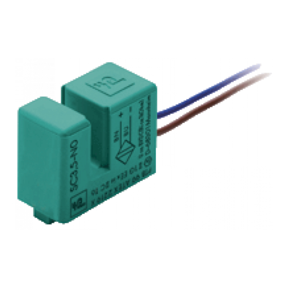 Pepperl+Fuchs SC3,5-N0-Y106571 Betriebsanleitung