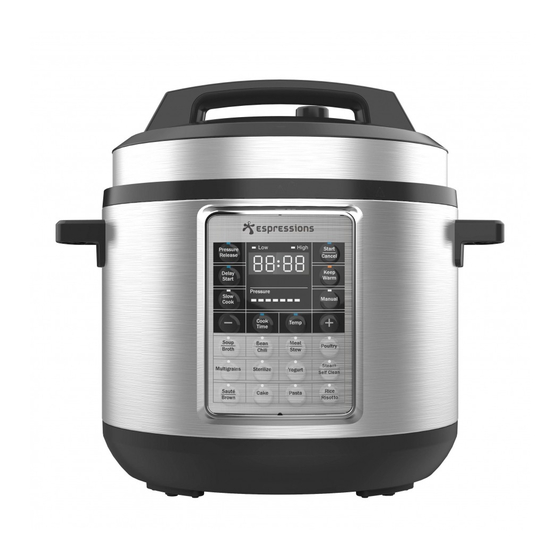 Espressions Smart Pressure Cooker Bedienungsanleitung