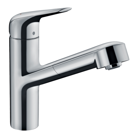 HANSGROHE Focus M42 150 1jet 71814-Serie Gebrauchsanleitung, Montageanleitung