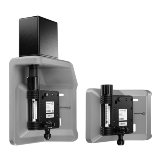 Grundfos Vaccuperm VGA-113 Montage- Und Betriebsanleitung