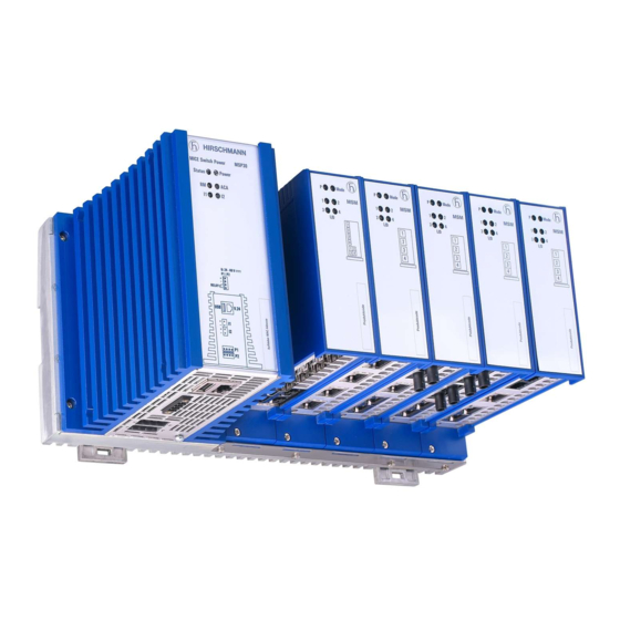 Hirschmann MICE MSP series Anwenderhandbuch