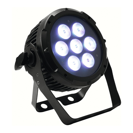Futurelight PRO Slim PAR-7 QCL RGBW/RGBA Bedienungsanleitung