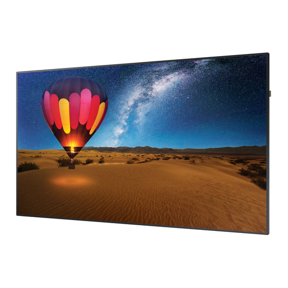 Samsung QM98F Benutzerhandbuch