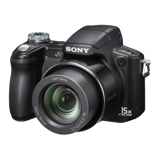 Sony Cyber-shot DSC-H50 Handbuch