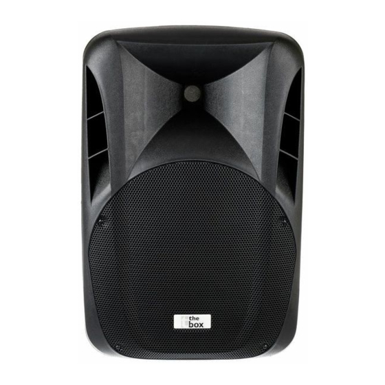thomann the box PA10 DSP Bedienungsanleitung