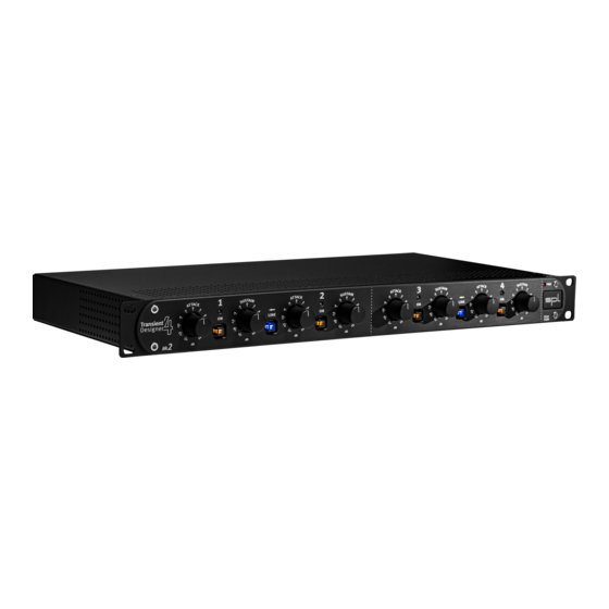 SPL Transient Designer 4Mk2 Bedienungsanleitung
