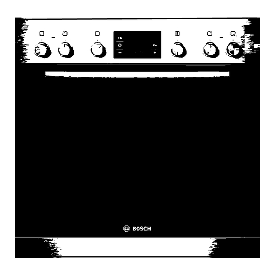 Bosch HEB33D150 Kurzanleitung
