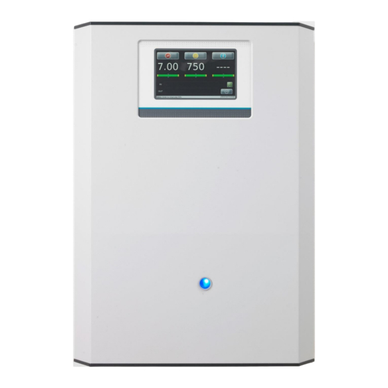 Werner Dosiertechnik POOLKLAR Touch XL V2 Bedienungsanleitung