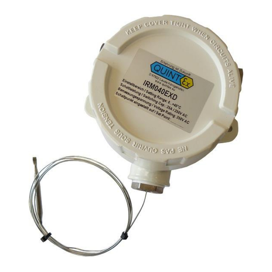 Quintex QA-0115-0125-1076 Betriebsanleitung