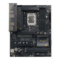 Asus ProArt B760-CREATOR D4 Bedienungsanleitung