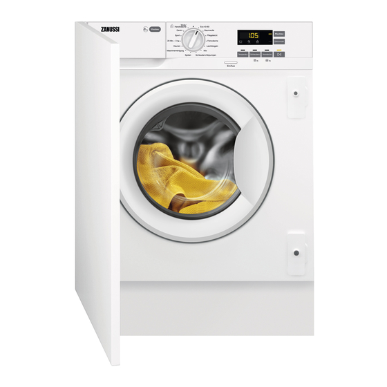 Zanussi ZWI8146WB Benutzerinformation