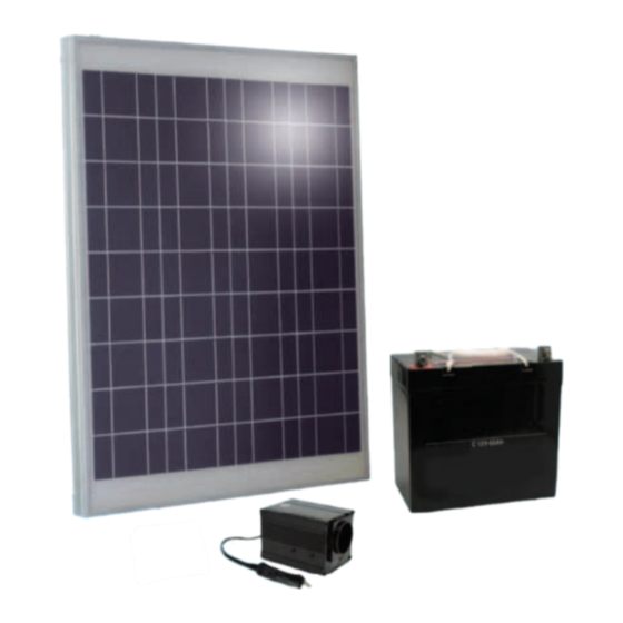 Extel SUNPOWER 60 Installations- Und Bedienungsanleitung