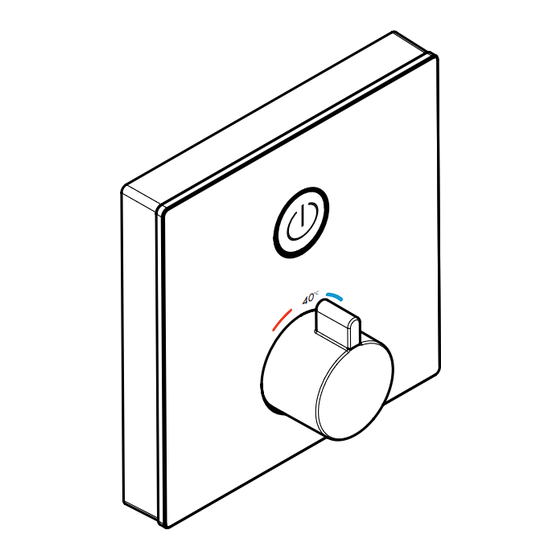 HANSGROHE ShowerSelect series Gebrauchsanleitung, Montageanleitung