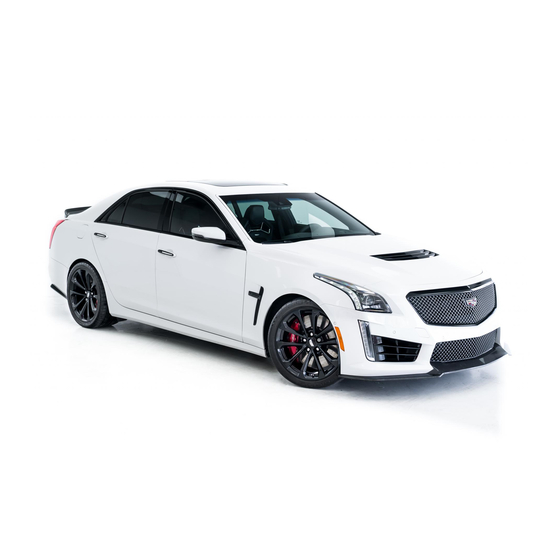 Cadillac CTS Handbücher