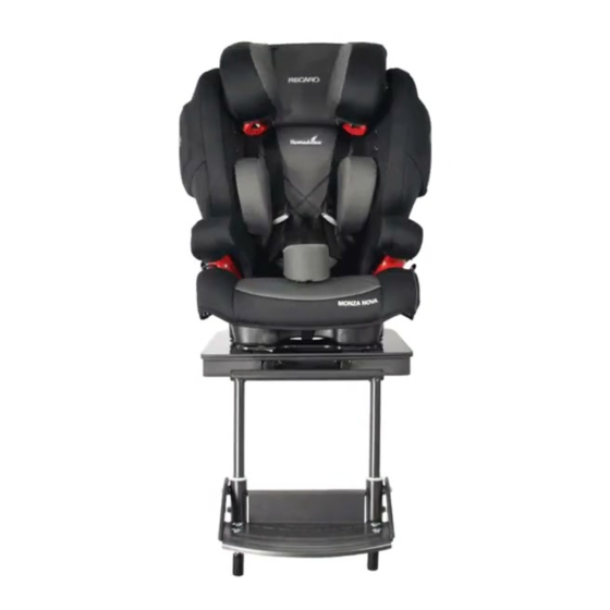Thomashilfen RECARO Monza Nova 2 Reha Gebrauchsanweisung