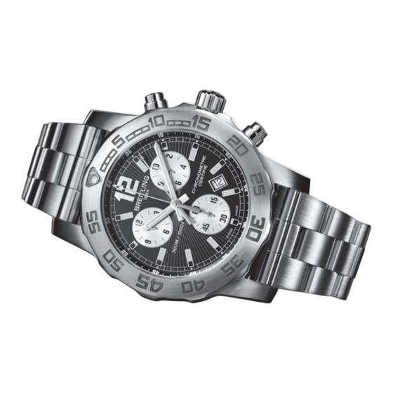 Breitling COLT CHRONOGRAPH II Bedienungsanleitung