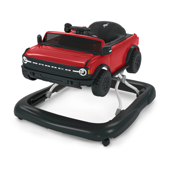 Kids II Bright Starts Ford Bronco Ways to Play 4-in-1 Walker Handbücher