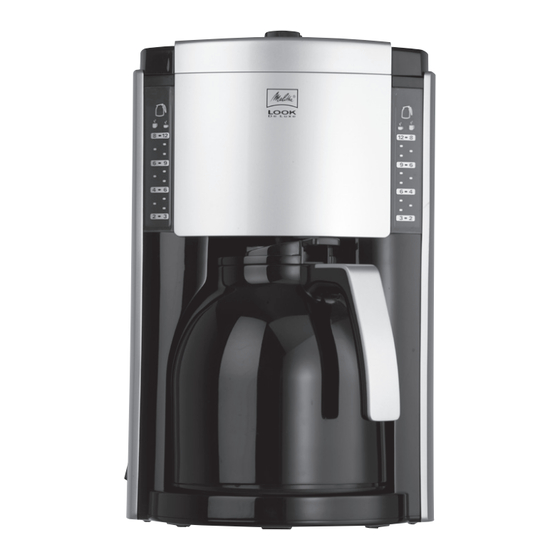 Melitta LOOK Therm Gebrauchsanleitung