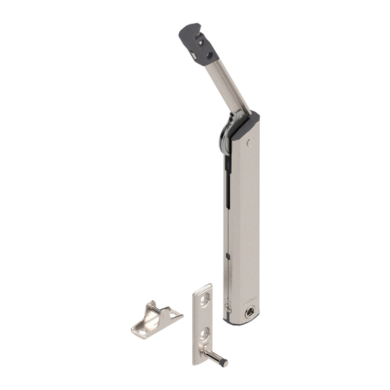 blum BLUMOTION AVENTOS HK-XS Bedienungsanleitung