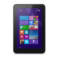 HP Pro Tablet 408 G1 Kurzanleitung
