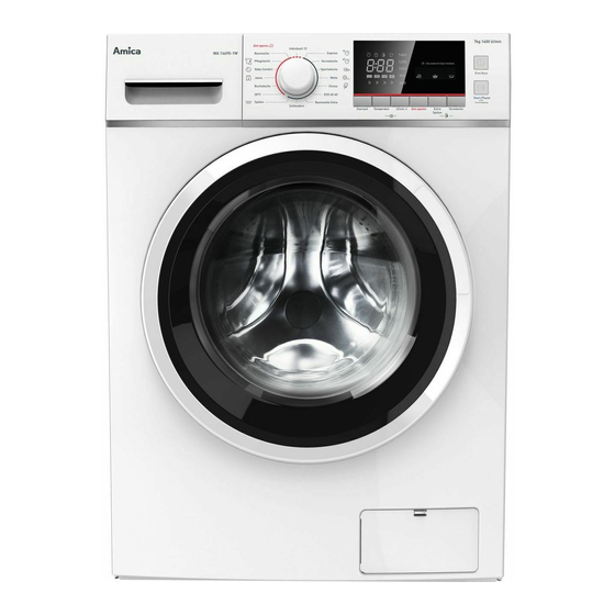 Amica WA 14690-1 W Verkürzte Bedienungsanleitung