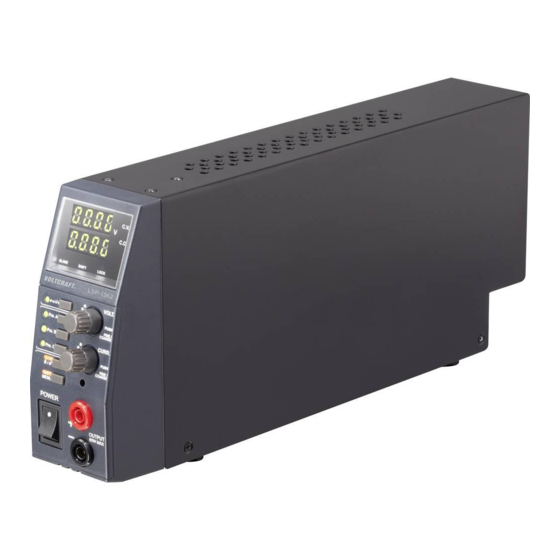VOLTCRAFT LSP-1362 Bedienungsanleitung