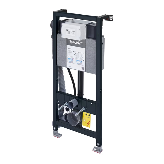 Duravit DuraSystem WD1014 000 000 Montageanleitung