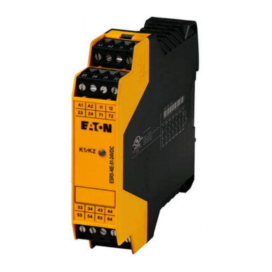 Eaton ESR5-NE-51-24VDC Handbuch