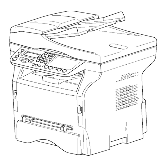 Ricoh SP1100SF Betriebsanleitung