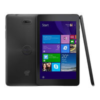 Dell Venue 8 Pro 3845 Schnellstart Handbuch