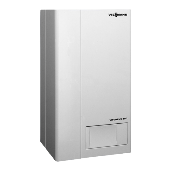 Viessmann Vitodens 200 WD2 Montageanleitung