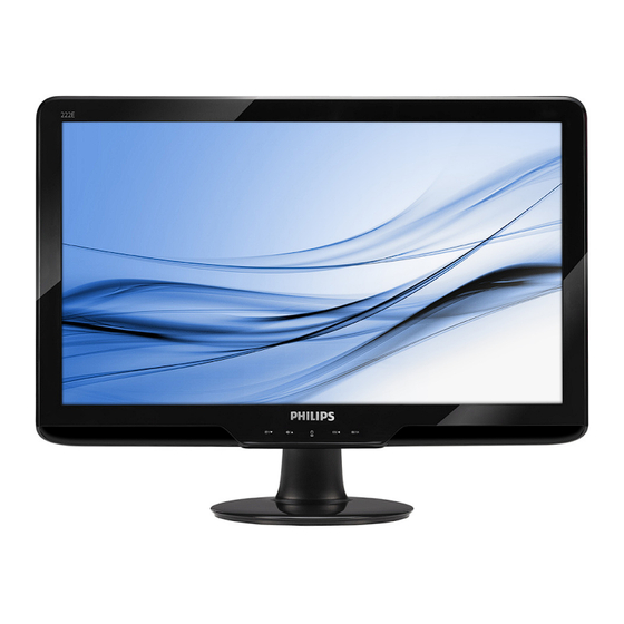 Philips 222EL2 Bedienungsanleitung
