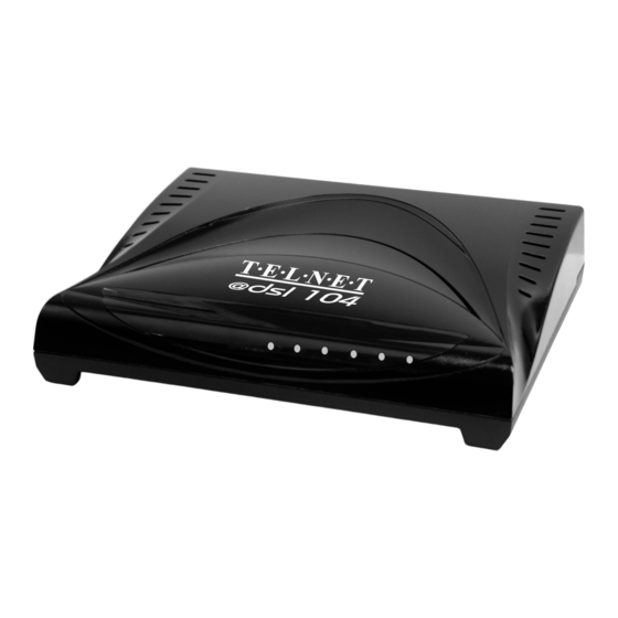 TELNET @dsl 104 Installation Und Bedienung
