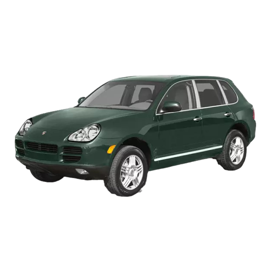 Porsche Cayenne (V6) Handbücher