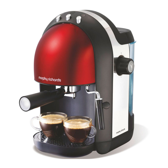 Morphy Richards meno Espresso Bedienungsanleitung